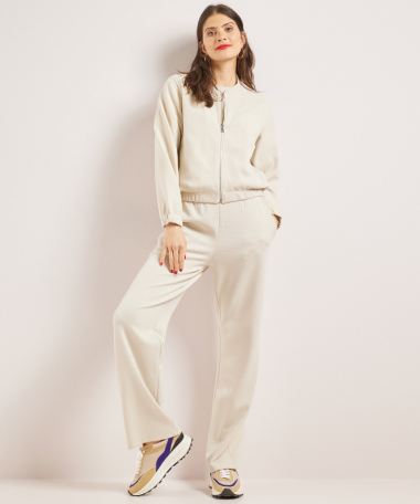 wide fit broek structuur