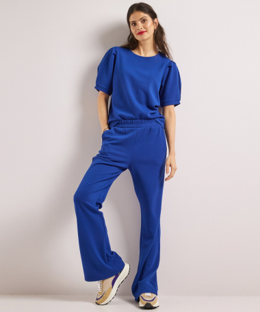 flared fit broek structuur