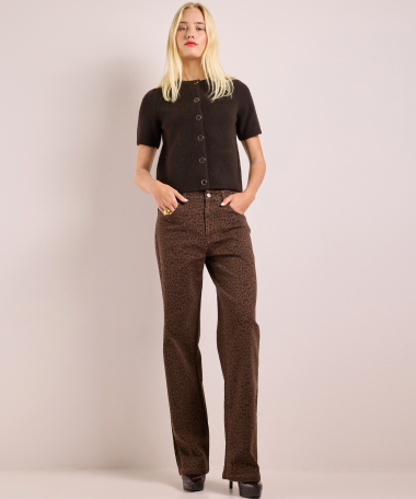 broek met panterprint