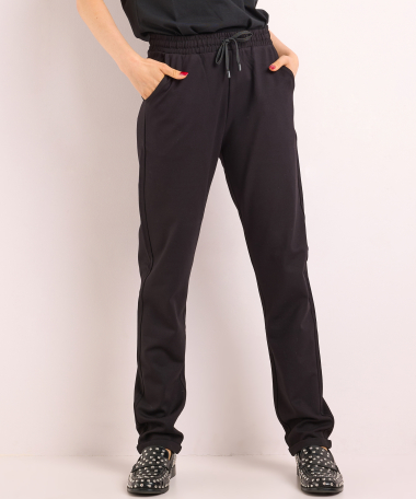 broek met elastische tailleboord