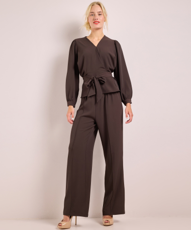 straight fit broek uni