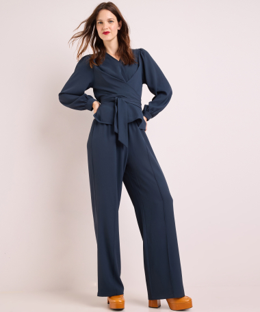 straight fit broek uni