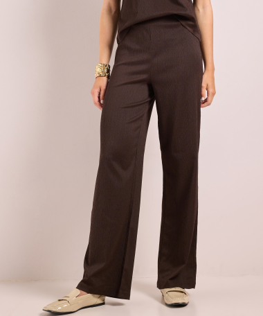 broek met elastische tailleboord