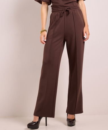 broek met elastische tailleboord