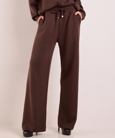 broek met elastische tailleboord