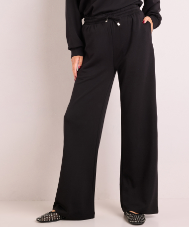 broek met elastische tailleboord