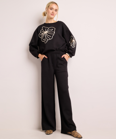 wide fit broek uni