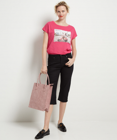 capri broek twill stretch