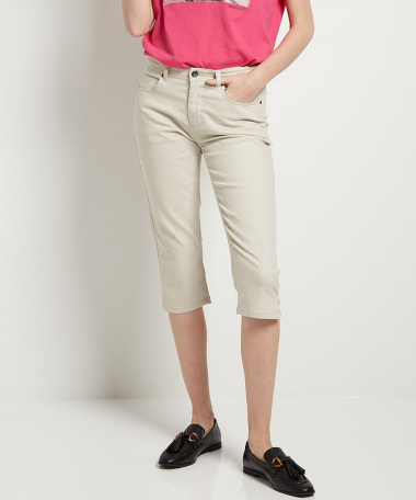 capri broek twill stretch