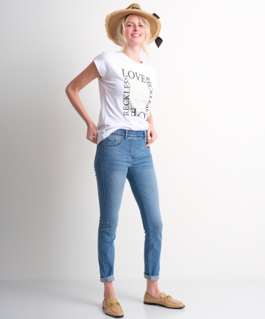 slim fit tregging stretch (mid)