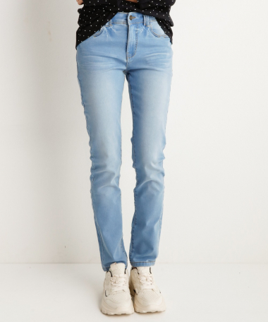 terStal Dames Kleding Broeken & Jeans Jeans Stretch Jeans Dames Skinny fit stretch jeans in maat 