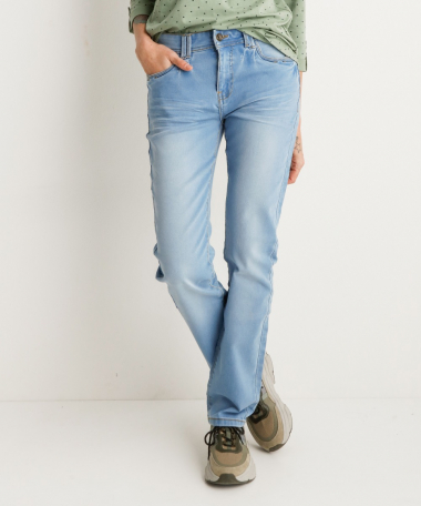 Regular fit stretch jeans Mia (licht)