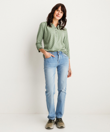 Regular fit stretch jeans Mia (licht)