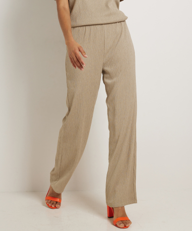 uni wide fit broek crepe