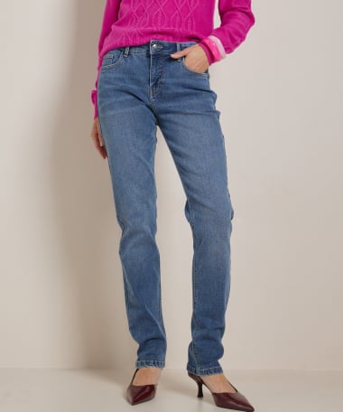 regular fit stretch jeans - mia