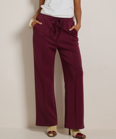 wide fit broek soft jersey