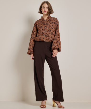 wide fit broek scuba instap
