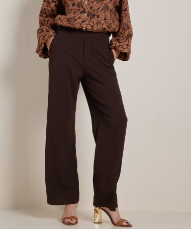 wide fit broek scuba instap