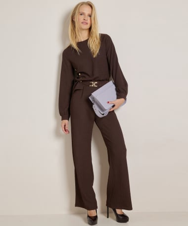 wide fit broek ceintuur