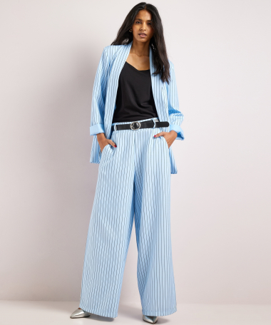 brede broek met print