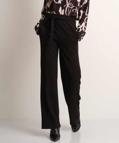 uni pantalon met strik