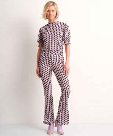 flared fit broek travellook