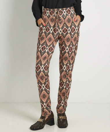 broek met fashion print