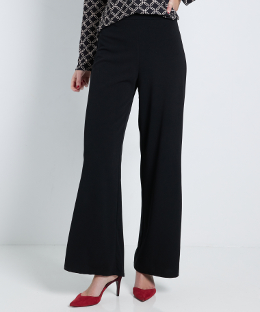 wide fit broek crepe