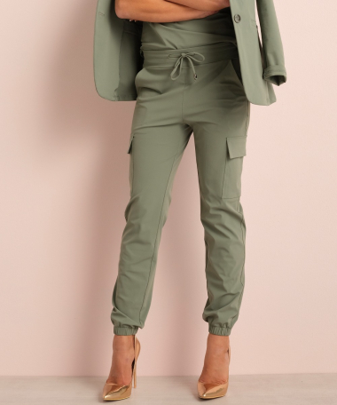 baggy cargobroek travelstof