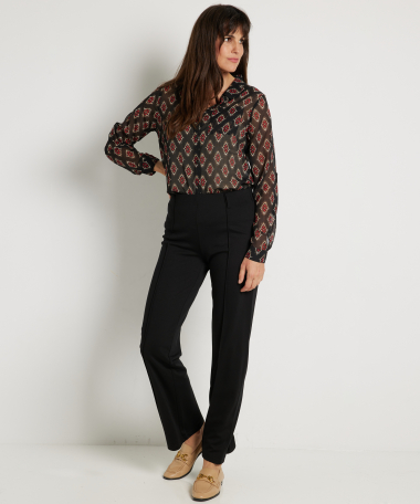 wide fit broek