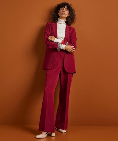 uni blazer panterprint voering