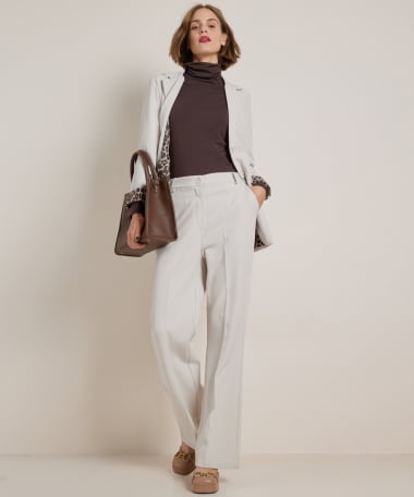 uni blazer panterprint voering