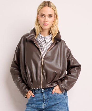 blazer lederlook