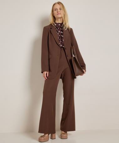 uni blazer met glitters