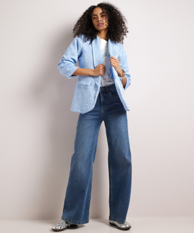 blazer met structuur