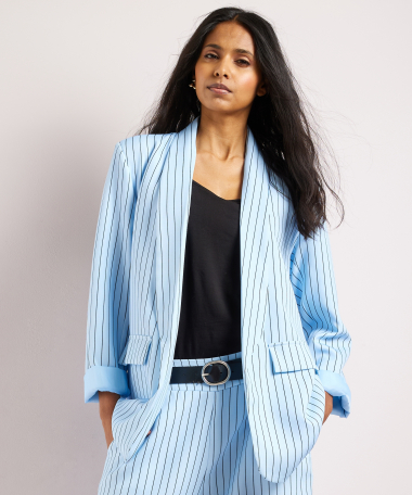 blazer met strepen