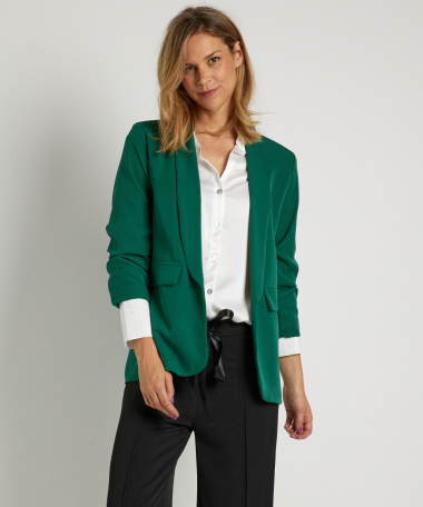 uni groene blazer