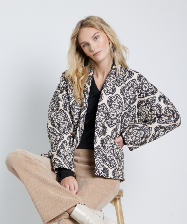 oversized jasje gestept