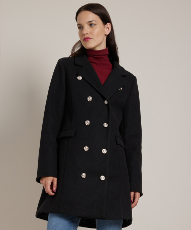 wollook blazer jas met knopen