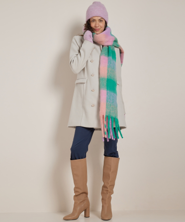 wollook blazer jas met knopen