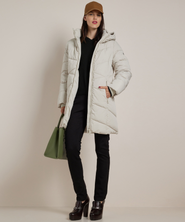 gewatteerde jas parka