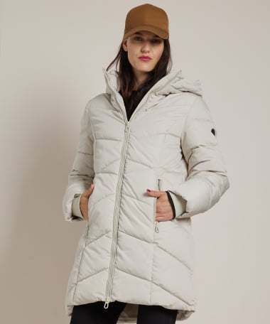 gewatteerde jas parka