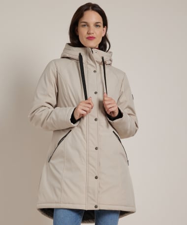 uni parka jas met capuchon