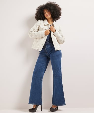 gewatteerde jas borstzakken