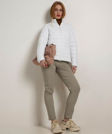 basic jas met opstaande kraag