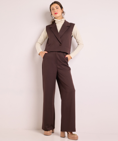 gilet met knoopsluiting
