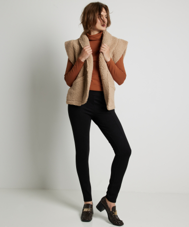 uni teddy gilet