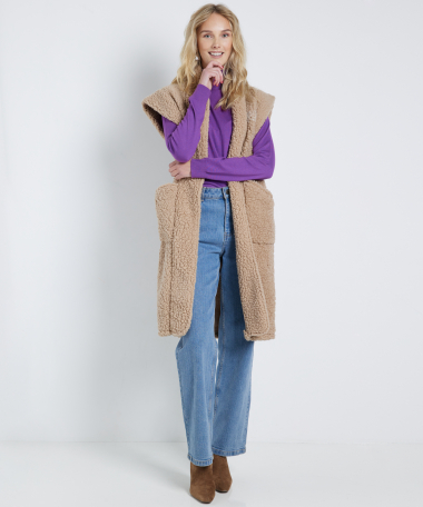lang teddy gilet
