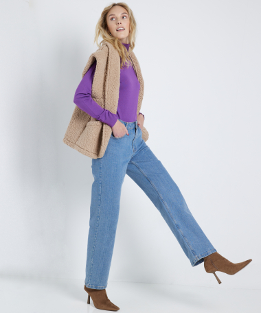 uni teddy gilet