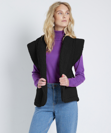uni teddy gilet